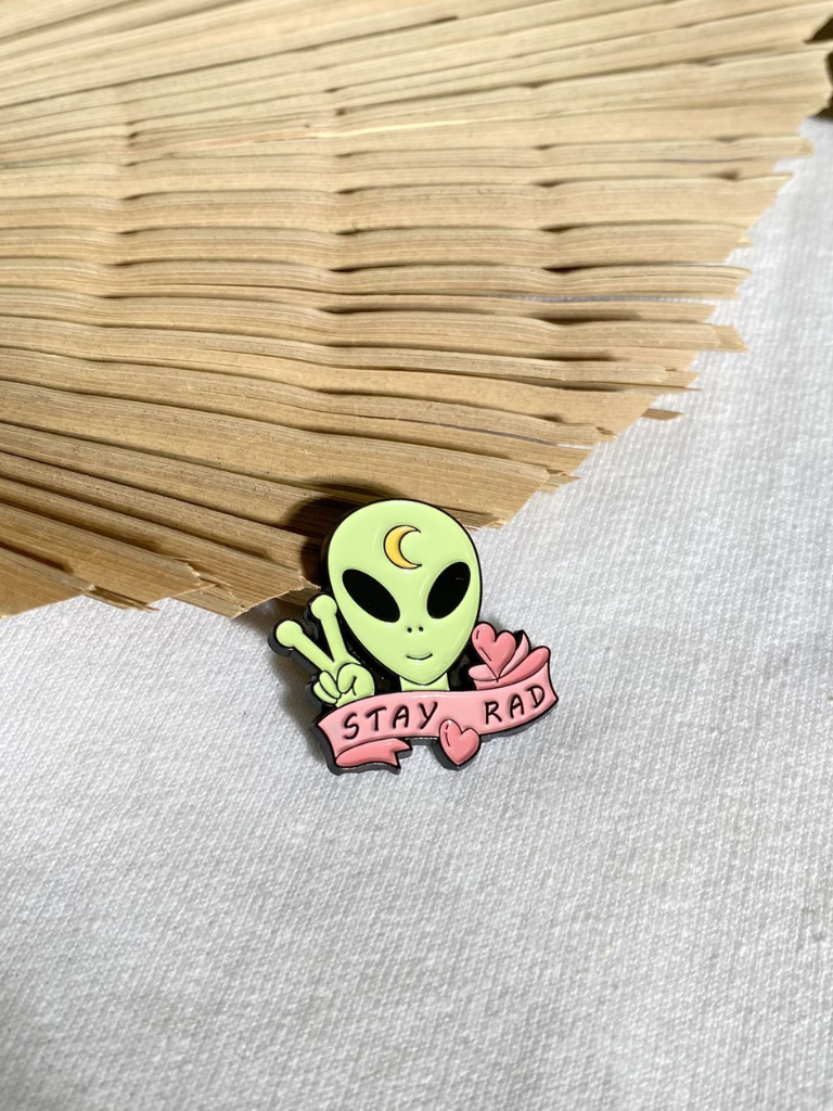 Stay Rad Pin