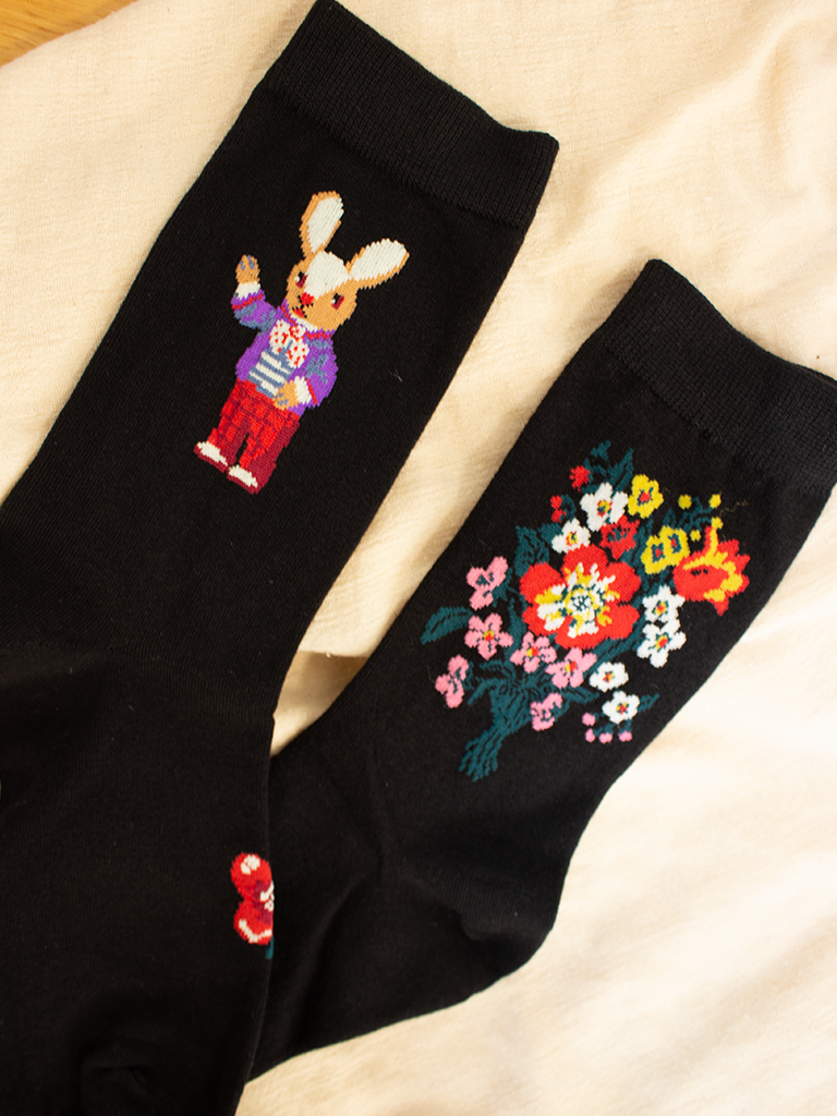 Black Rabbit Calcetines