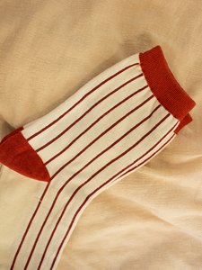 Red Stripes Calcetines