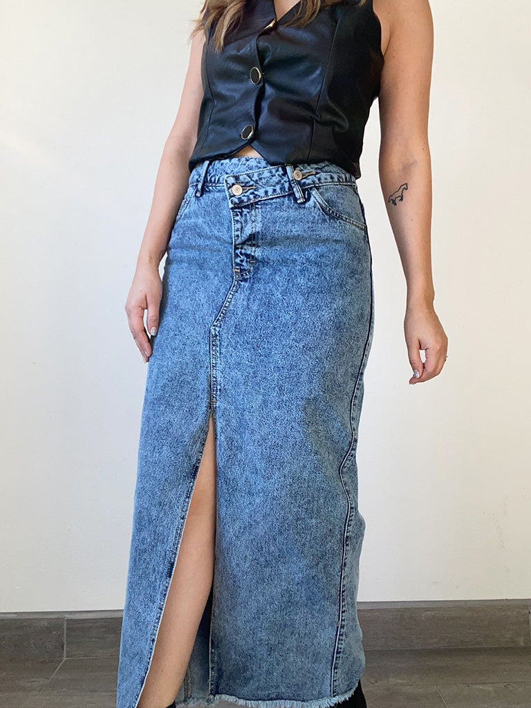 Virna Falda Denim