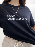 Más Corazón Tee